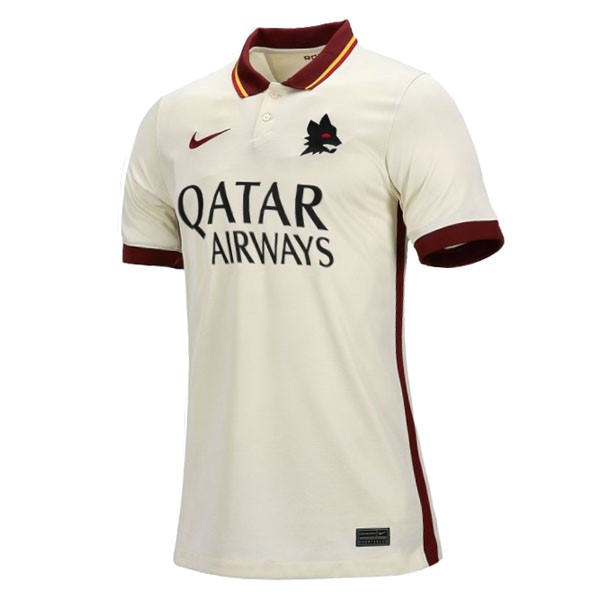 Maillot Football As Roma Exterieur Femme 2020-21 Blanc